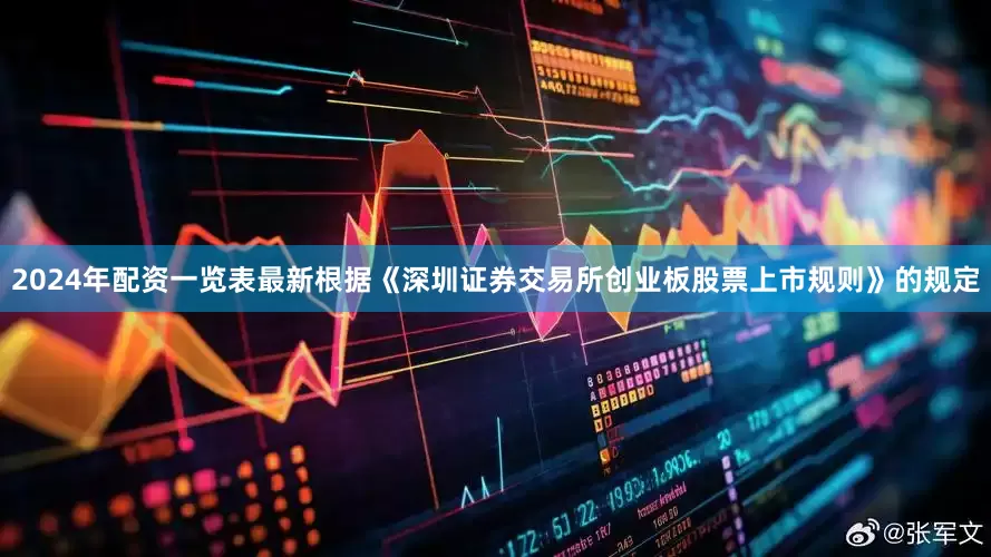 2024年配资一览表最新根据《深圳证券交易所创业板股票上市规则》的规定