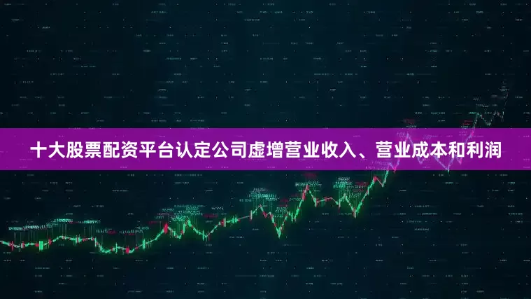 十大股票配资平台认定公司虚增营业收入、营业成本和利润